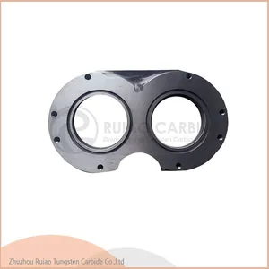 Tungsten Carbide Spectacle Plate for Concrete Pump thumbnail-2