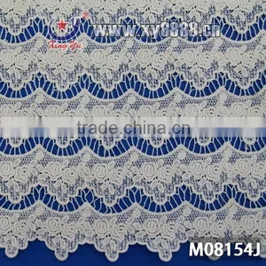 100% Cotton Crochet Lace Fabric Wholesale thumbnail-1