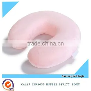 Small Eco-friendly U Shape Neck Pillow Memory Foam for Travel thumbnail-1
