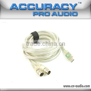 1.5 Meters Guitar Midi Cable For Studio Recording UMD002 thumbnail-1