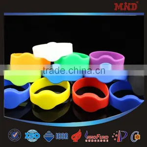 MDW67 Factory Price Passive Silicone Rfid Wristband thumbnail-6