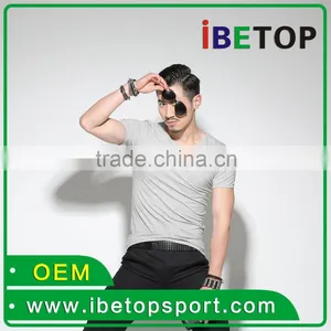 2016 Casual Clothing Men t Shirt 100% Cotton Custom Shirts thumbnail-1