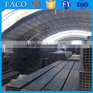 Tianjin Square Rectangular Pipe ! Hollow Section Square Pipe Rectangular Semi Bright Steel Tube thumbnail-1