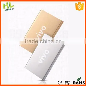 2015 Ultra-thin Metal 5000mah Led Torch Light Power Banks thumbnail-1
