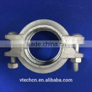 1-1/2" or 2" Ridged Clamp / With Seal - Gray Iron thumbnail-1