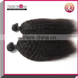 Fashion Hair Top Grade 7a Virgin Human Malaysian Kinky Straight Hair Weave thumbnail-2