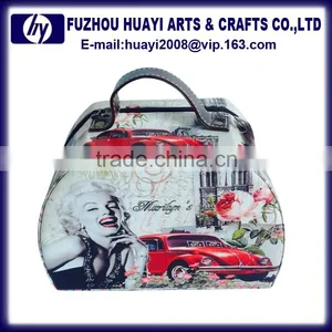 Round Gift Box Wholesale Custom Small Tote Gift Box thumbnail-5