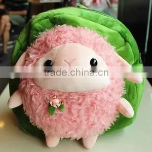 Animals Plush Bag With Plush Sheep Bag thumbnail-1