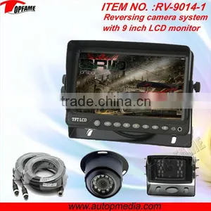 RV-9014V Truck Rear View System With 9 Inch LCD Monitor and HD Camera thumbnail-1