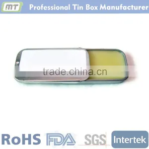 Colorful Print Small Tin Drug Packaging Box With Slide Lid thumbnail-6