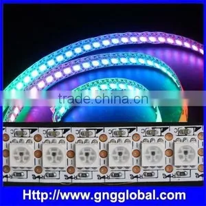 144 Leds per Meter WS2812B Led Pixel Strip 5050 Addressable Rgb Led Strip thumbnail-2