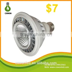 CE Standard Commercial Lighting Ra80 AC85-265V Short Neck 12W LED E27 Par30 thumbnail-1