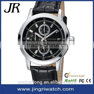 2016 Hot Charm Your Logo Custom Japan Movt Quartz Watch Stainless Steel Back Classic Quartz Watch thumbnail-1