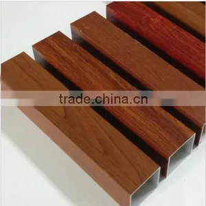 Best Price for Wooden Grain Aluminum Profiles thumbnail-2