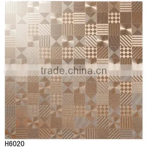 Foshan Stock Rustic Design Porcelain Tile 6x6,8x8 thumbnail-1