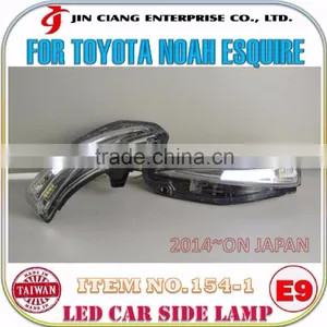 Car Refit LED SIDE LAMP Mirror SIGNAL LIGHT FOR TOYOTA VOXY HARRIER thumbnail-1