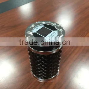 Fancy Portable Solar Ashtray Wite LED and Diamond for Car and Multi-place thumbnail-1