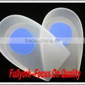 Silicone Gel Comfort Heel Cups Pads Insoles Inserts As Seen On TV Shoe Insoles Silicone Cap For Heel thumbnail-1