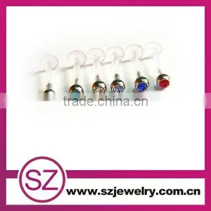 D188 Labret Fake Industrial Piercing Jewelry thumbnail-1
