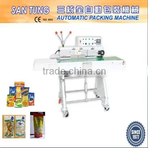 Automatic PE Bag Continuous Sealing Machine thumbnail-1