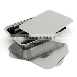 Foil Board Lids for Disposable Aluminum Contaniers thumbnail-1