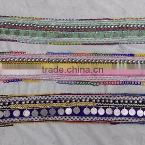 Multicolor Beautiful Banjara Coin Belt thumbnail-2
