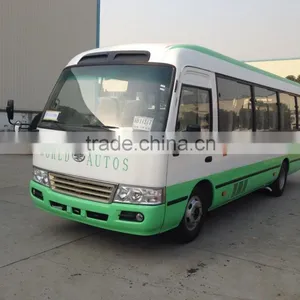 Best Price 6m 20 Seats Dongfeng Engine Coaster Bus for Sale thumbnail-1