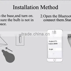 Smart Bulb for Indoor Wireless Led Smart Lighting 2016 New Designs Smart Led Light thumbnail-5