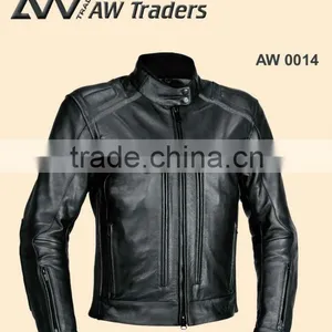 Motorbike Leather Jacket , Fashion Leather Jacket , Leather Jacket thumbnail-1