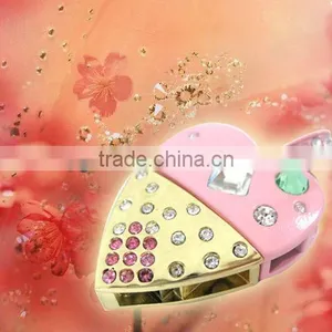 Beautiful Jewellery Heart Shape USB With Keychain for Gift thumbnail-1
