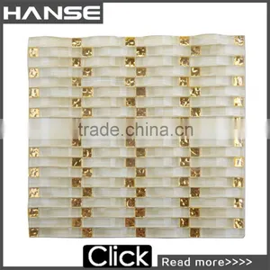 GT009 300X300MM Wavy Glass Pendant Lights Mosaic Tile Machine thumbnail-1