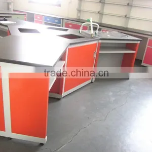 School Use Laboratory Table With C-spc Worktop thumbnail-2