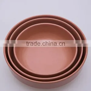 Eco-friendly Bamboo Fiber & Rice Husk Round Bowl thumbnail-4