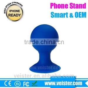 Universal Super Cute Mini Shaped Silicone Rubber Cuction Cup Smart Phone Cellphone Stand Holder Mount for Apple IPhone 6 thumbnail-5