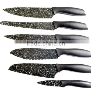 Cooking Sets Knife With Printing Blade Plastic Handle thumbnail-1