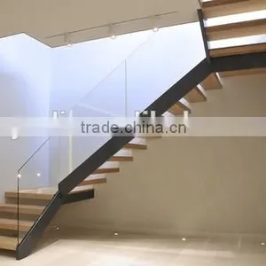 Decorative Portable Wood Floating Staircase, Metal Staircase , --YUDI thumbnail-1