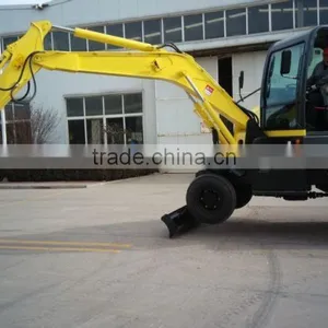 China Mini Wheel Excavators 6ton,7ton,8ton,10ton (19) thumbnail-1