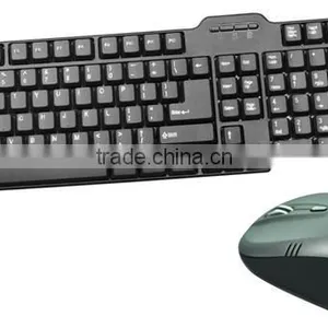 High Quality 2.4g Wireless Optical Mouse and Keyboard Combo thumbnail-1