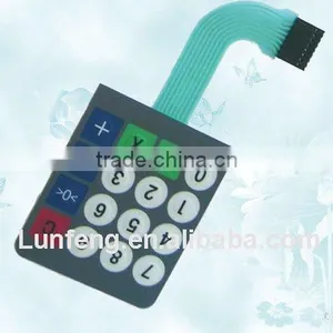 Membrane Keyboard Embossed Metal Domes thumbnail-1