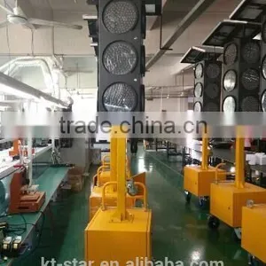 Wholesale Kutuo 300mm Solar Powered Portable Led Temporary Traffic Light With Factory Price thumbnail-3