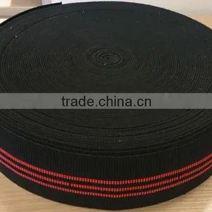 7cm Black Webbing Band thumbnail-1