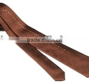 Jacquard Skinny Necktie Cravat thumbnail-1