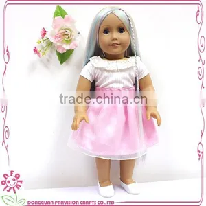 Custom New 18 Inch American Baby Girl Fashionable Cute Doll thumbnail-2