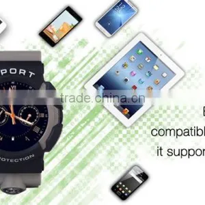 Intelligent Waterproof Sports Watch, With 3G ,BT,see Text Messages, Synchronization Time Weather, Photo Camera thumbnail-5