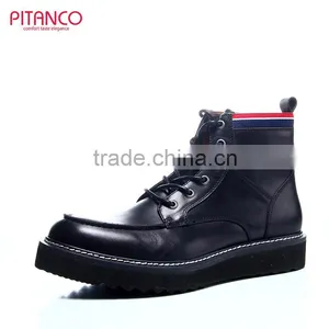 High Quality Calf Hide Leather Fashion Martin Boots for Men thumbnail-1