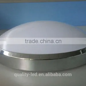 QS-UT Oyster Round Led Ceiling Light With Chrome,nickel Decoration Trim thumbnail-3