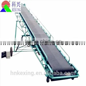 Adjustable Inclined Belt Conveyor for Grain Packing Line thumbnail-1