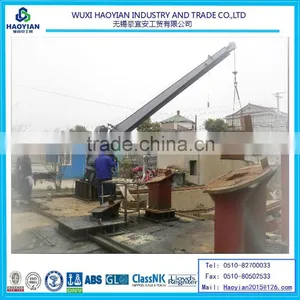 Marine Single Arm Rescueboat Davit Deck Davit thumbnail-1