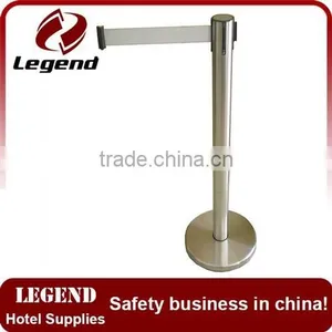 Belt Post Stanchion Crowd Control Barrier Gold Stanchion thumbnail-4