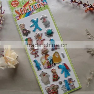 2015 Hot Selling High Quality Promotional Colorful Kid's Puffy Sticker thumbnail-6